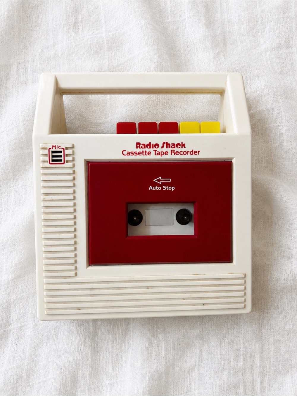 Vintage Radio Shack Cassette Tape Recorder Portable Player